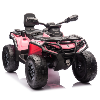 Quad elektryczny dla dzieci Lean Toys Can-Am Outlander 4x4 DK-CA005 Jasnoróżowy (5905991060789)