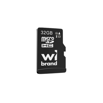 Карта памяти Wibrand MicroSDHC 32gb UHS-1 10 Class Черный
