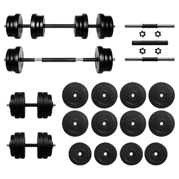 Набір SportCorp Transform 52 кг 2x26 кг гантелі + перехідник у штангу SC522