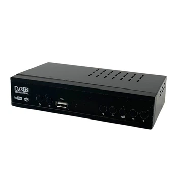 Приставка тюнер T2 DVB M8 IPTV USB HDMI RCA чорний