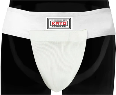 Захист паху Kayo для тхеквондо XL Білий (KREP-213-2XL)