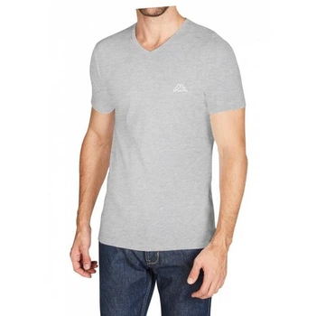 Футболка Kappa T-shirt Mezza Manica Scollo V серый Муж L K1315 GrigioUnito L