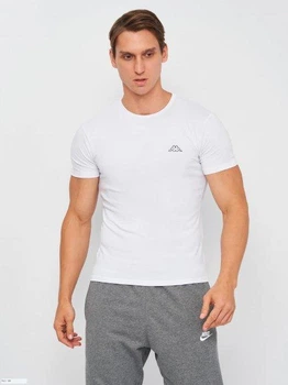Футболка Kappa T-shirt Mezza Manica Girocollo белый Муж 2XL K1304 Bianco 2XL
