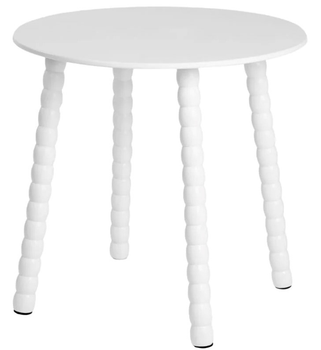 Stolik kawowy HOMLA RESLE 40 x 40 x 40 cm biały (5904183894577)