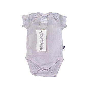 Детское боди ZEYNO&MEMO organic cotton wear 80 см Бледно-лавандовый (1034)