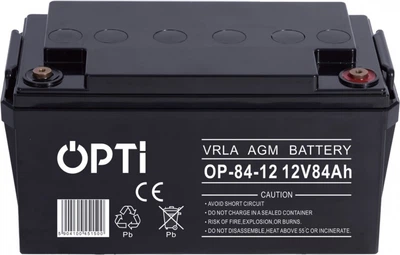 Акумуляторна батарея Volt Polska AGM OPTI 12V 84 Ah (6AKUV084AG)