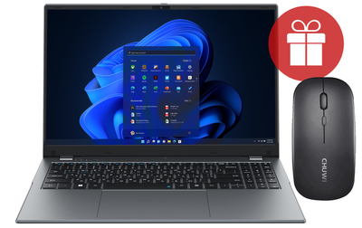 Ноутбук 15.6 CHUWI GemiBook Plus (N100/8/256GB) Win 11 + Миша CHUWI у Подарунок (CW-112848)