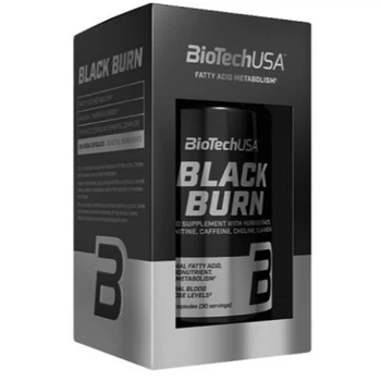 Жироспалювач BiotechUSA Black Burn, 90 капс.