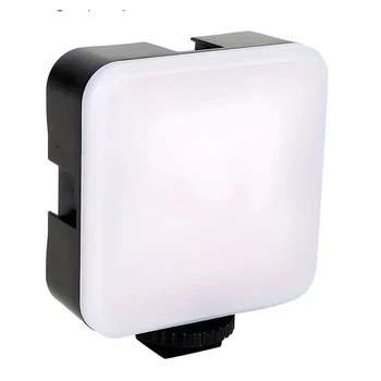 Мини LED лампа Mobile AY-49S с 49 светодиодами для фото и видео съемки, холодный свет 6500K, три уровня