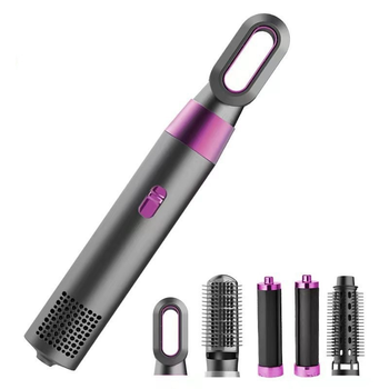 Многофункциональный фен-стайлер 5 в 1 Hot Air Styler с насадками для завивки, сушки и укладки волос, 1000 Вт