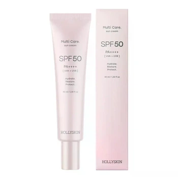 Сонцезахисний крем HOLLYSKIN для обличчя Multi Care. SPF 50 (40мл)