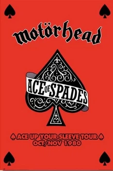 Постер (184) Motorhead - Ace Up Your Sleeve Tour (8435497285586)