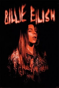 Постер (125) Billie Eilish - Sparks (5050574346436)