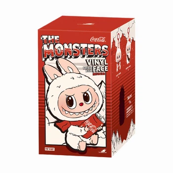 Брелок м'яка дитяча іграшка сюрприз Лабубу Labubu THE MONSTERS COCA-COLA series лялька кока кола аксесуар для сумки рюкзака випадковий персонаж з колекції