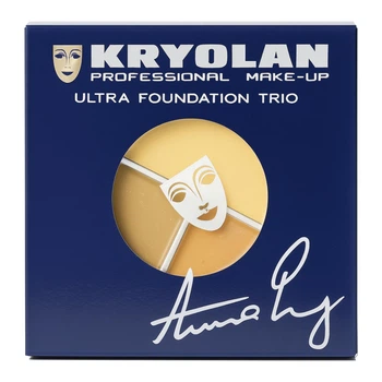 Высокопигментированная крем-основа Kryolan Ultra для лица, 3-в-1, 40 г