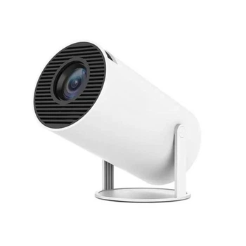 Домашний портативный проектор 4K Android11 Dual Wifi6 1080P 1280*720P HD HY300 (белый)