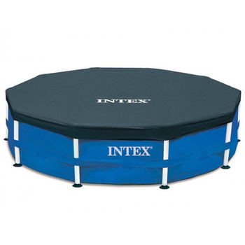 Каркасный бассейн Intex Metal Frame Pool 305x76 см с тентом (IND-28200-3 New)