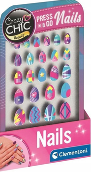 Zestaw do manicure Clementoni Crazy Chic Nails 18157 (8005125181575)