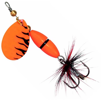 Блесна Kinetic Fizz 7g Orange/Black Ribbon,E125-467-107