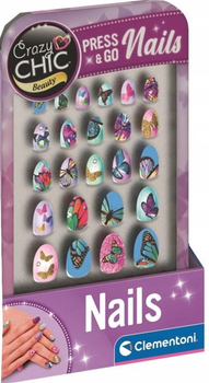 Zestaw do manicure Clementoni Crazy Chic Nails 18156 (8005125181568)