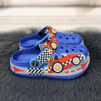 Кроксы для самых маленьких Allshoes синие 20 размер