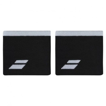 Напульсники Babolat LOGO WRISTBAND Черный 7.5*8 см 2 шт (5UB1261-2001)