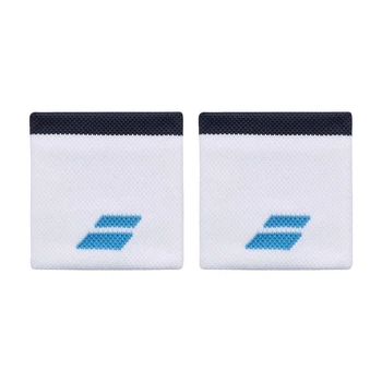 Напульсники Babolat LOGO WRISTBAND Белый 7.5*8 см 2 шт (5UB1261-1099)