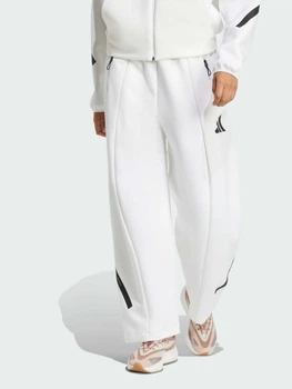 Спортивні штани жіночі Adidas Z.N.E. Open-Hem JL7332 S Білі (4068808958097)