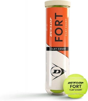 М'ячі для тенісу Dunlop Fort clay court 4B 601613
