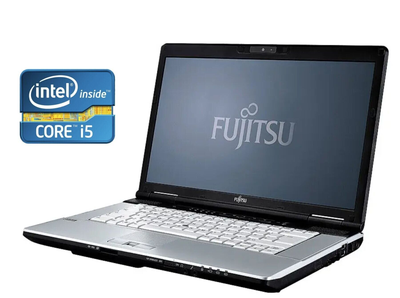Ноутбук Fujitsu LifeBook S751 / 14" (1366x768) TN / Intel Core i5-2520M (2 (4) ядра по 2.5 - 3.2 GHz) / 4 GB DDR3 / 320 GB HDD / Intel HD Graphics 3000 / WebCam / DVD-ROM б/у