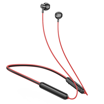 Наушники Bluetooth Hoco ES67 спортивные с микрофоном Red