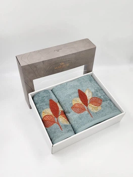 Подарочный набор полотенец Maribor 2 шт. Leaf Mint