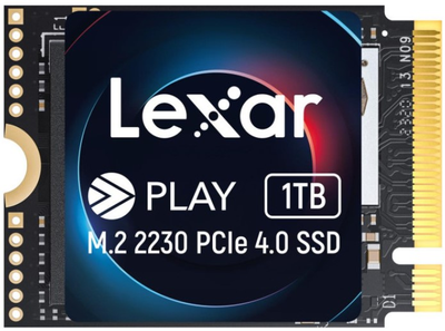 Dysk SSD Lexar Play 1TB M.2 2230 PCIe 4.0 x4 3D NAND TLC (LNMPLAY001T-RNNNG)
