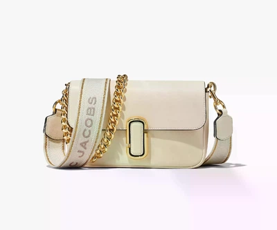 Женская сумка Marc Jacobs The J Marc Mini Bag Cloud White H967L03FA22-123 молочная