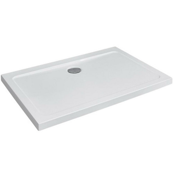 Піддон для душової кабіни RADAWAY DorosPlus 100x90x4см прямокутний акрил без сифону білий SDRPD1090-01