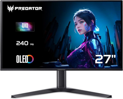 Монітор 26.5" Acer Predator X27UX1BIIPHX Black (UM.GXXEE.101)