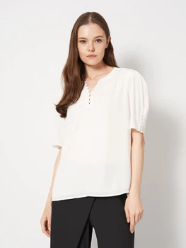 Блузка женская Calvin Klein 950660894 L Белая (1159836845)