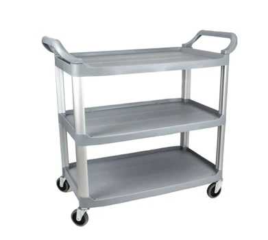 Тележка сервировочная 102х50х96 см серая One Chef NK-410005