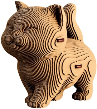 Картонний конструктор Cartonic 3D Puzzle Walking Kitten 56 елементів (CARTMNWALK)