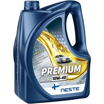 Олива моторна Neste Premium 10W40 A3/B4 синтетична 4л