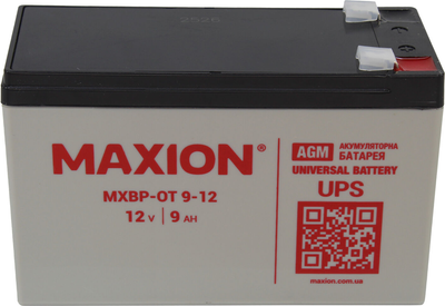 АКБ UPS 12V 9-А/ЧL+ (Maxion) (151х65х100) OT 9-12