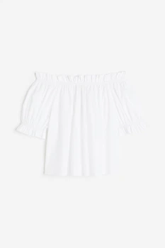 Блуза H&M XL белый 27061161423