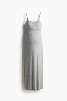 Платье для беременных H&M XL серый меланж 27061188777