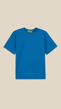 Футболка однотонная для мальчика LAWA BBC02307 146 см Синий shop (2000999218392)