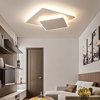 Люстра пристельова Quadrangles Білий LED (SDLC-00029)