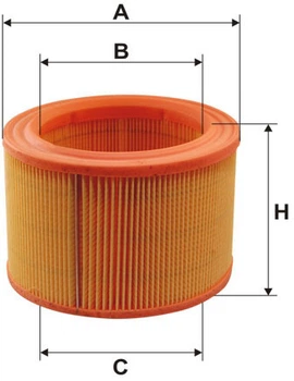Фільтр повітряний WIX Filters WA6429 (324002)