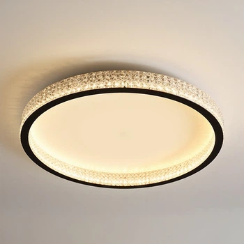Люстра пристельова Crystal Tiara Чорний LED (SDLC-00010)