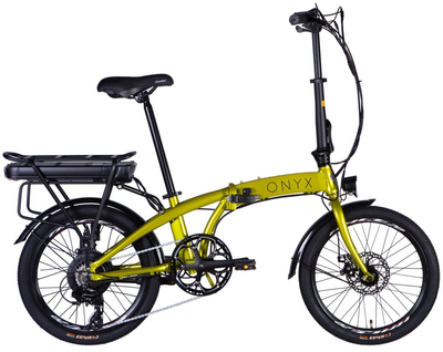 Велосипед з електроприводом 20" AL Dorozhnik eONYX DD FR рама-11" 36B 12.5А*г 500Вт гірчичний (матовий) YS 3043 2025 (ELB-D-20-052)