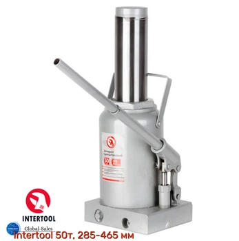 Домкрат гидравлический Intertool 50 т х 480 мм одноштоковый (GT0030)