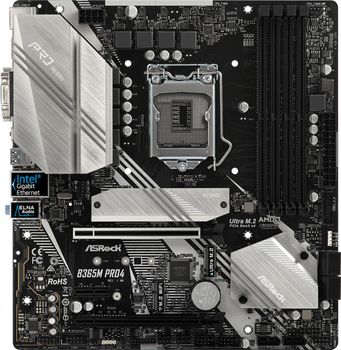 Материнська плата AsRock B365M Pro4 (B365M Pro4) (Socket 1151 v2, Intel B365, Micro-ATX) Б/в